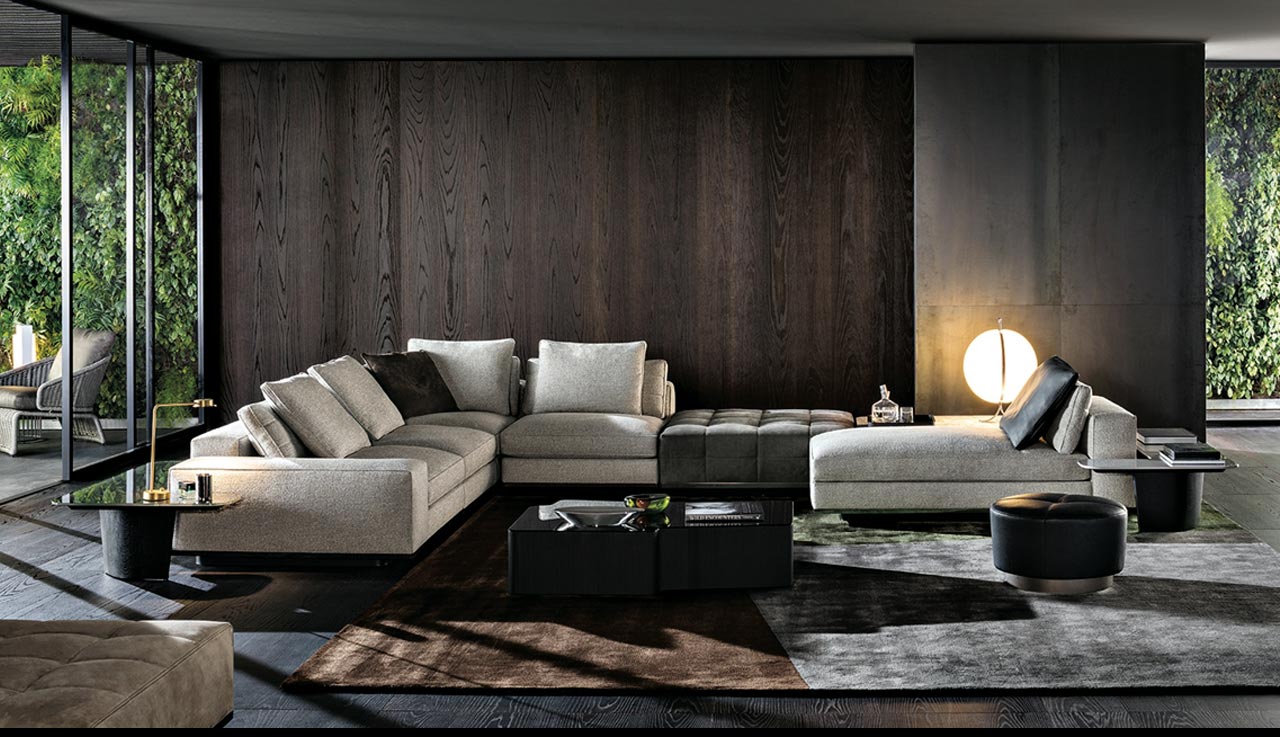 Lawrence divano, Minotti 2017 (courtesy Minotti)