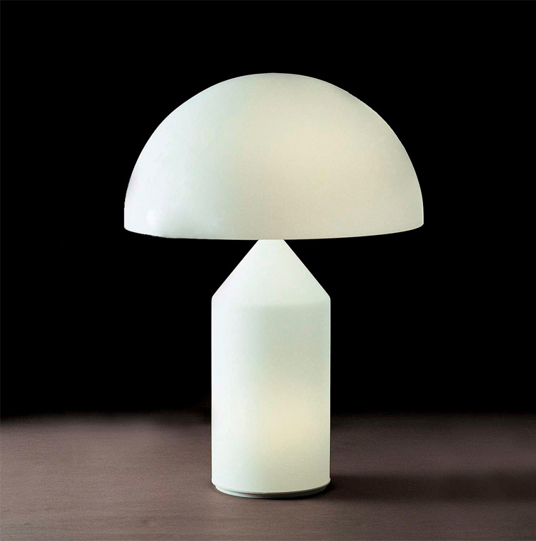 Atollo lampada/light, O-luce 1977