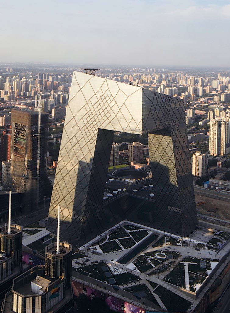 CCTV television station and headquarters, Beijing, China. 2002–ongoing. Ph. Iwan Baan