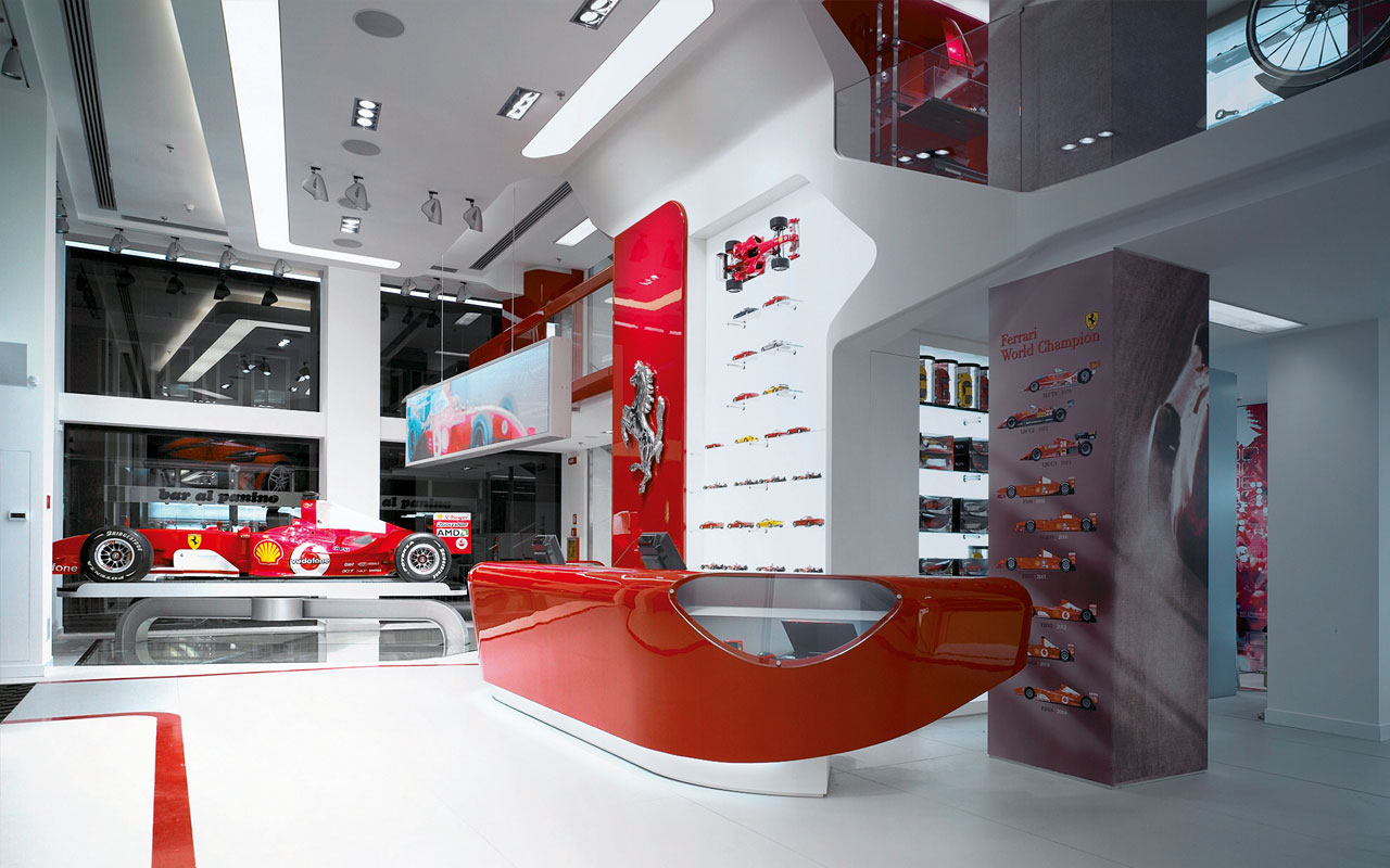 Ferrari stores, 2002