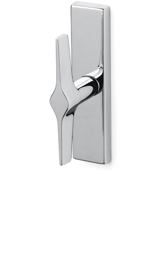 Door handle - Anthracite PVD - Gio Ponti LAMA L - Door handles Gio Ponti  LAMA - VillaHus